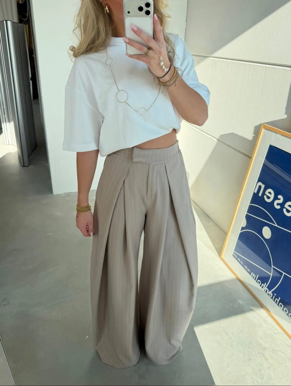 Dilara Pantalon - Taupe