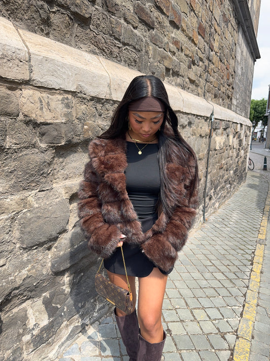 Faux Fur - Brown