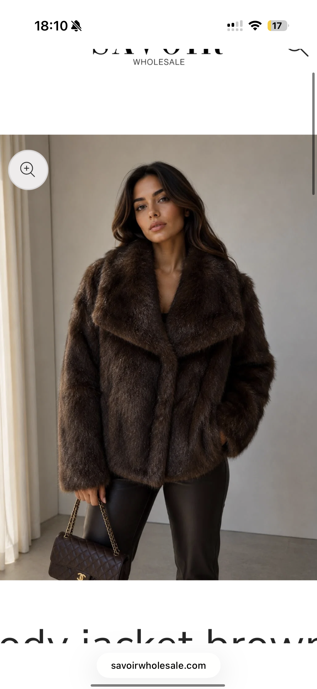 Faux fur - Brown