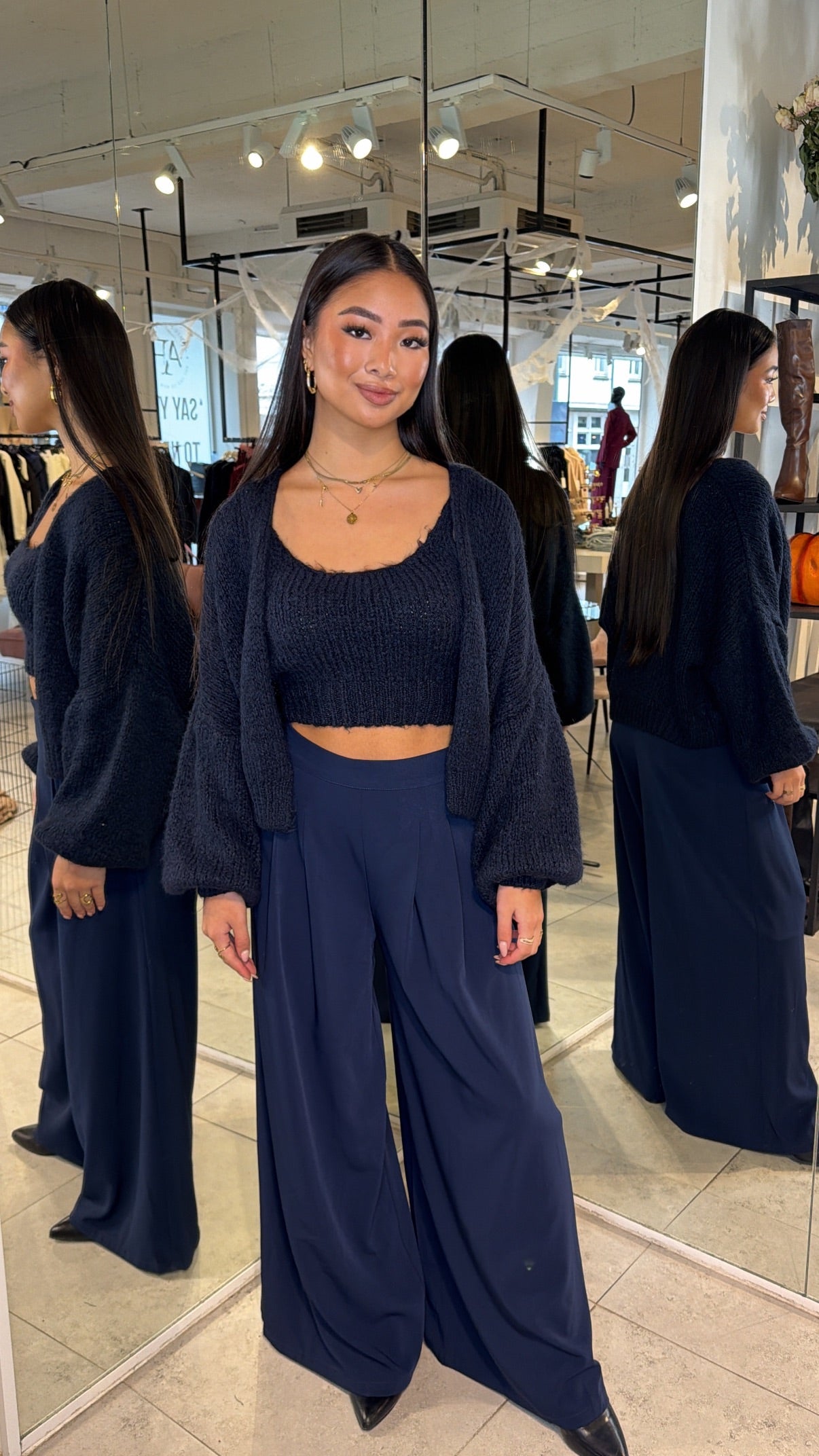 Top+Vest - Blue