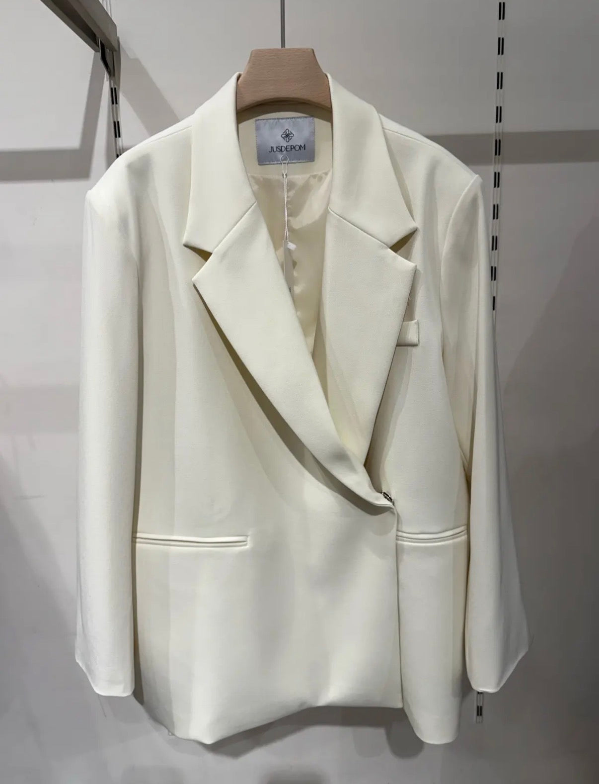 Gaby Blazer Set - Off WHITE