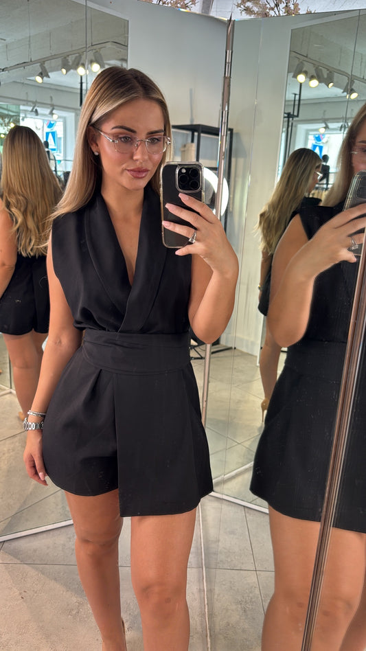Lina Playsuit - Black