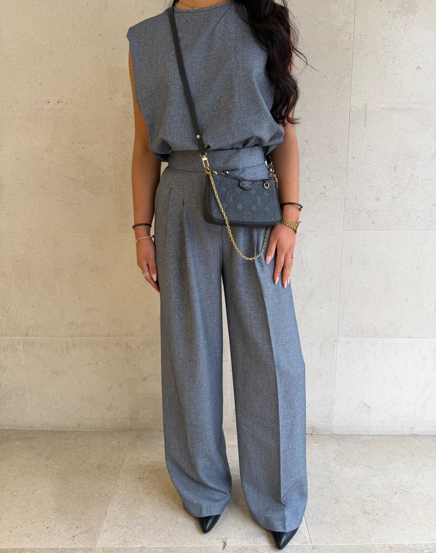 Sarah Set Denim - Pants