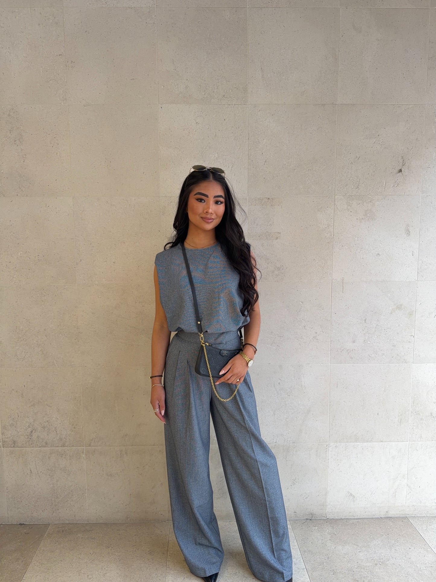 Sarah Set Denim - Top