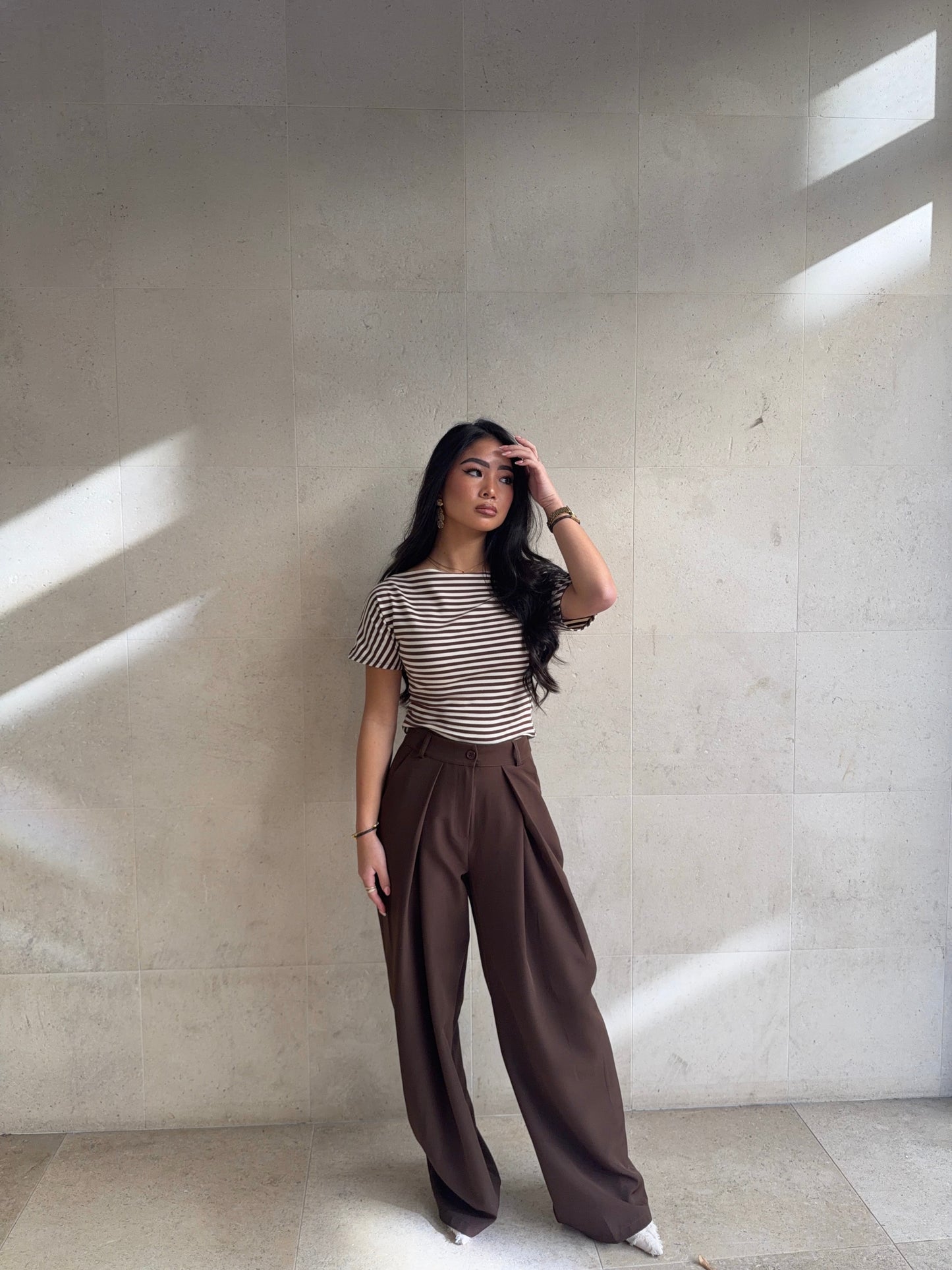 Fay Pantalon - Brown