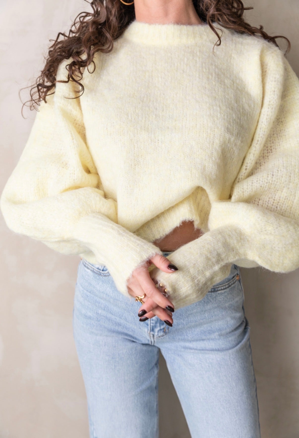 Cindy Sweater - Yellow