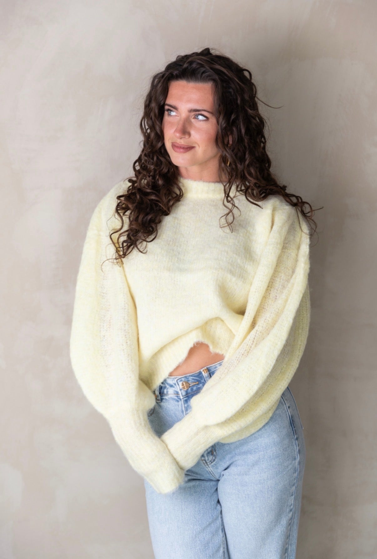 Cindy Sweater - Yellow