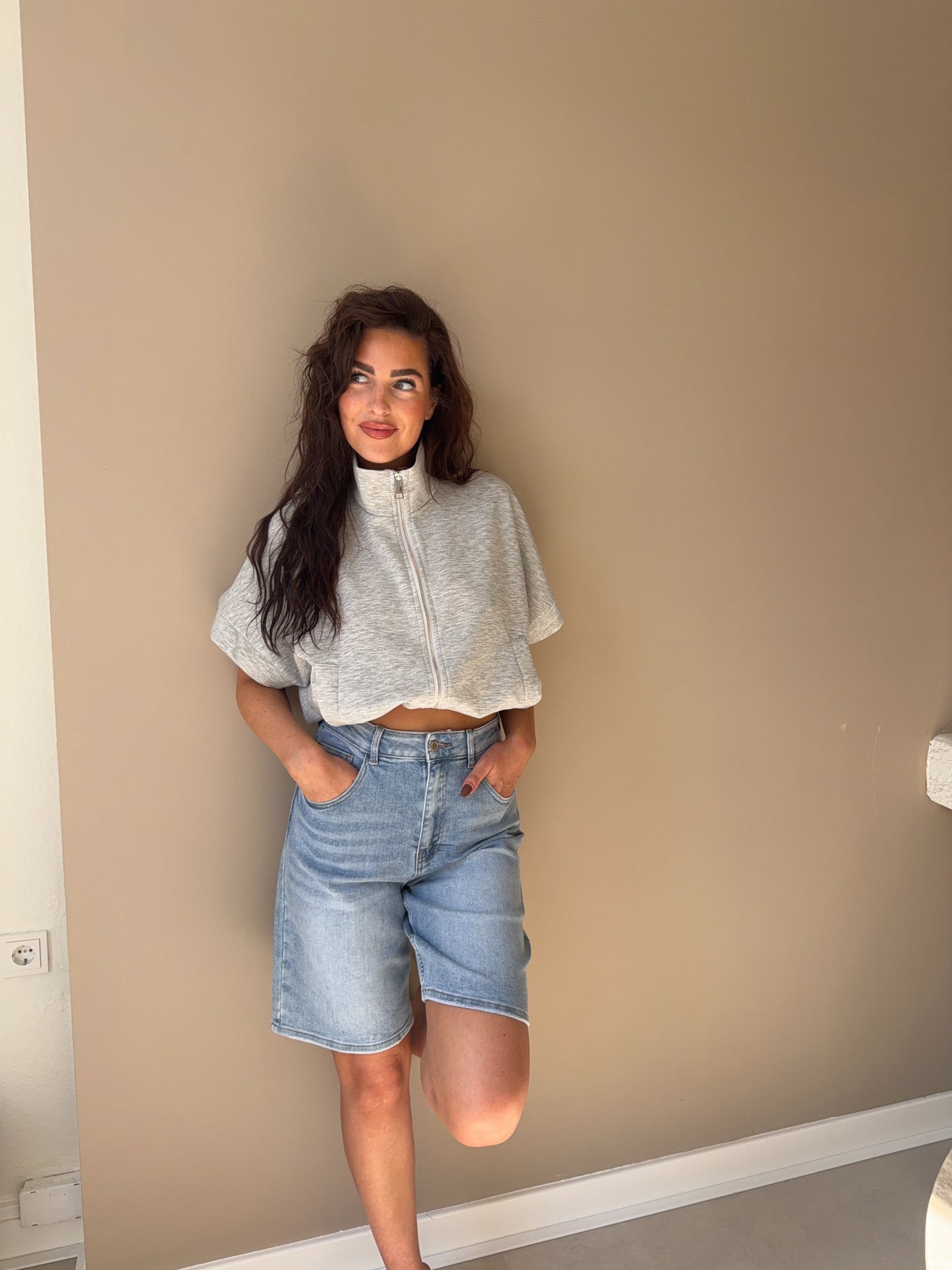 Mina Top - Grey