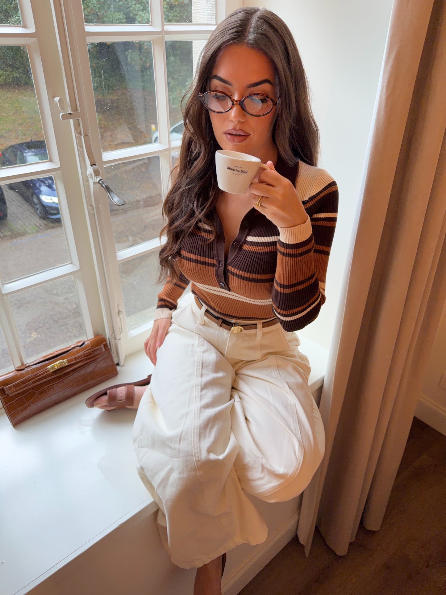 Lois Top - Brown