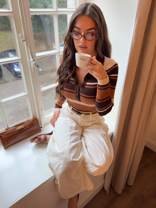 Lois Top - Brown