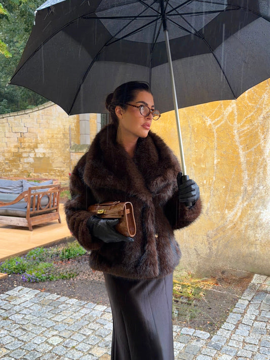 Faux fur - Brown