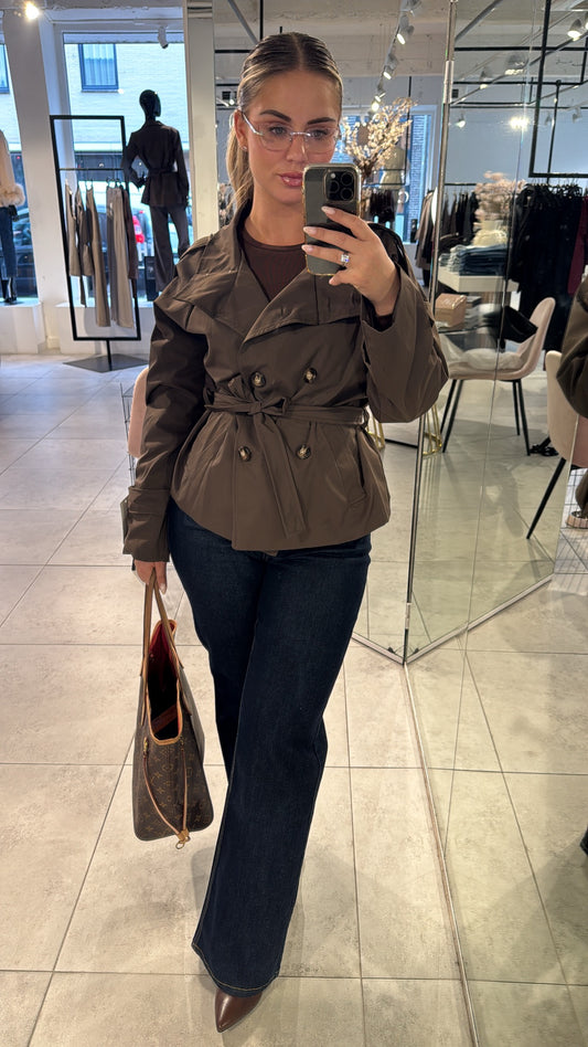 Trenchcoat Short - Brown