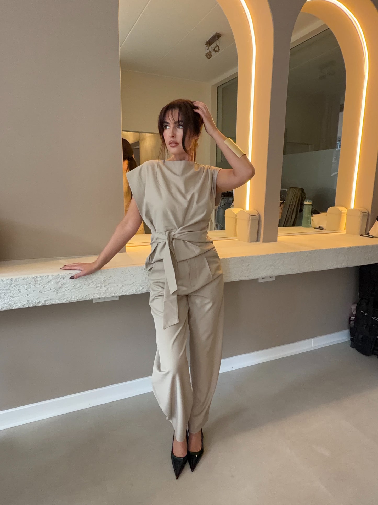 Britt Top - Beige