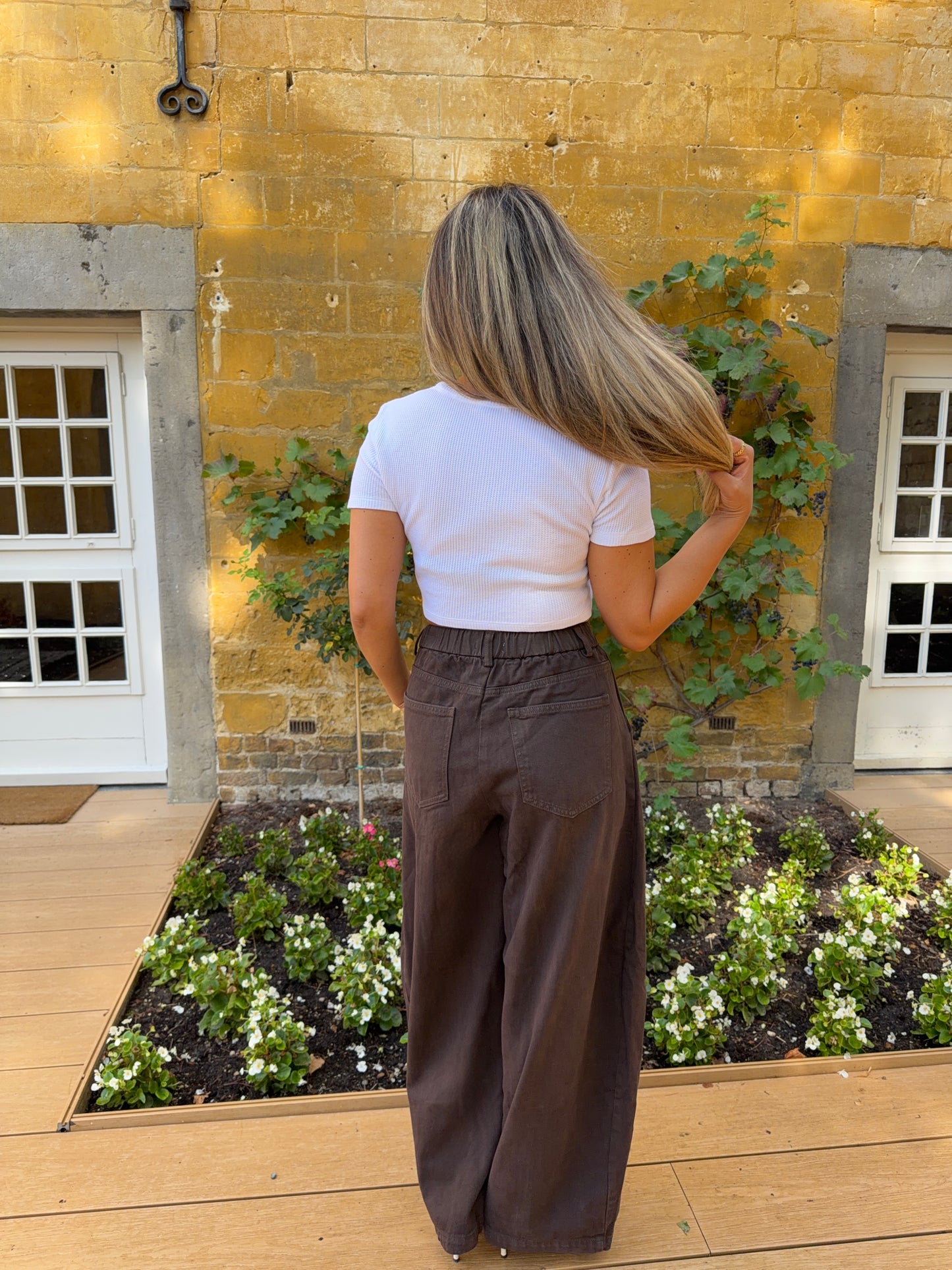 Balloon Jeans - Brown