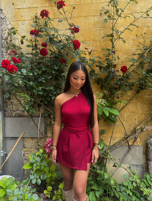 Bibi Playsuit - Red