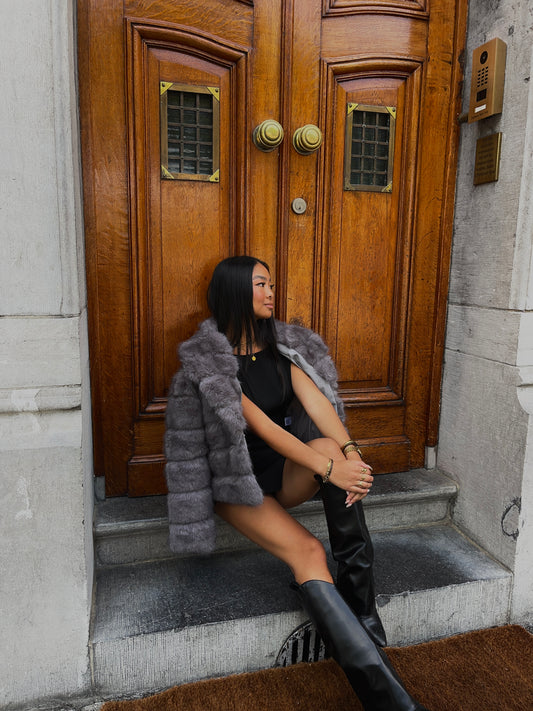 Faux fur - Grey