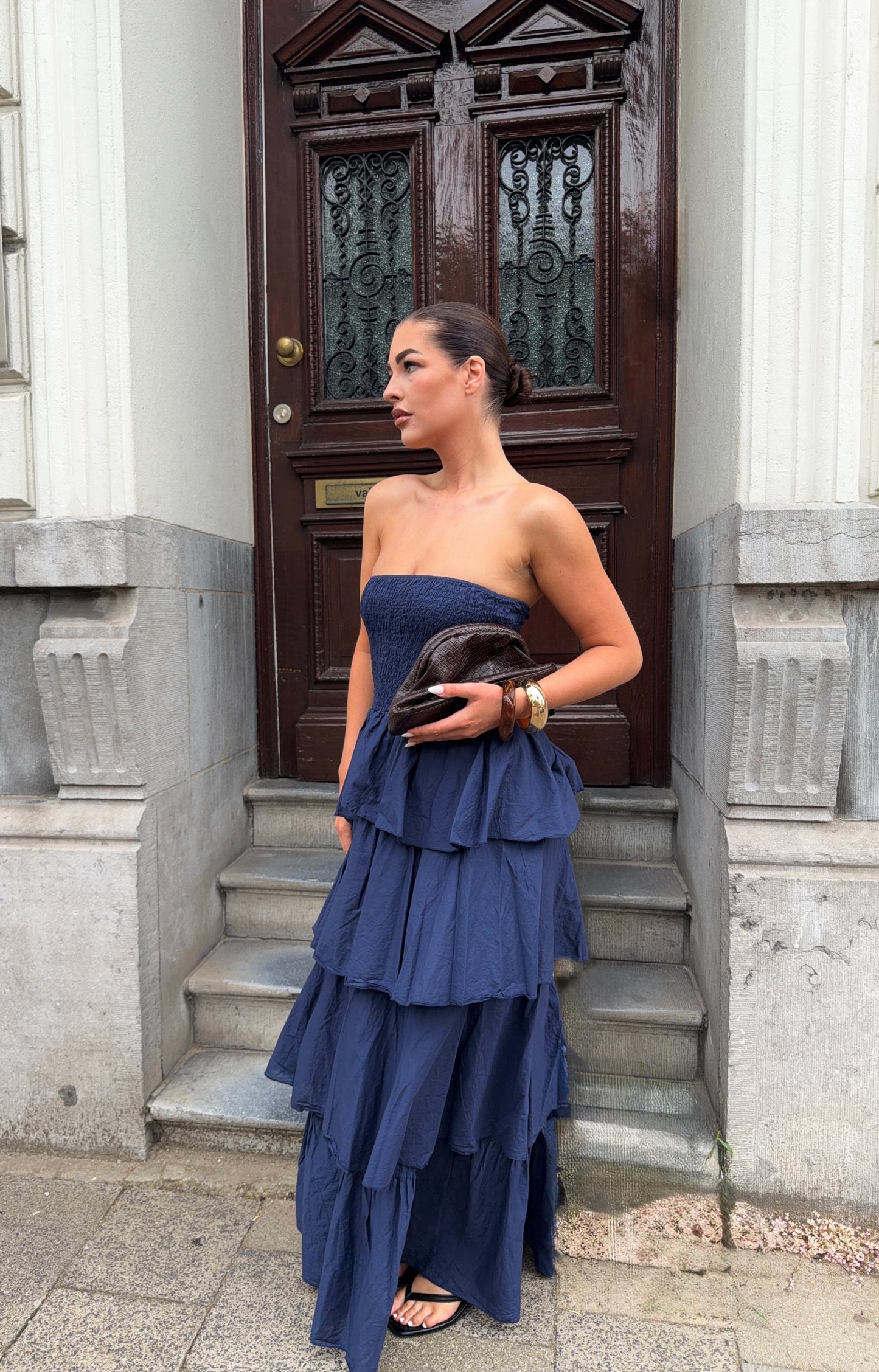 Alina Dress - Blue