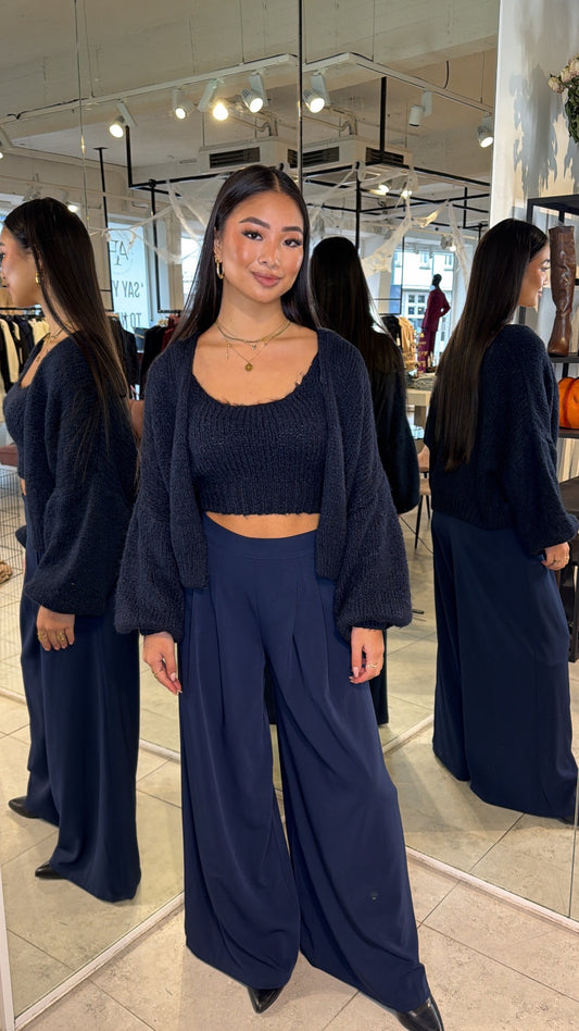 Top+Vest - Blue