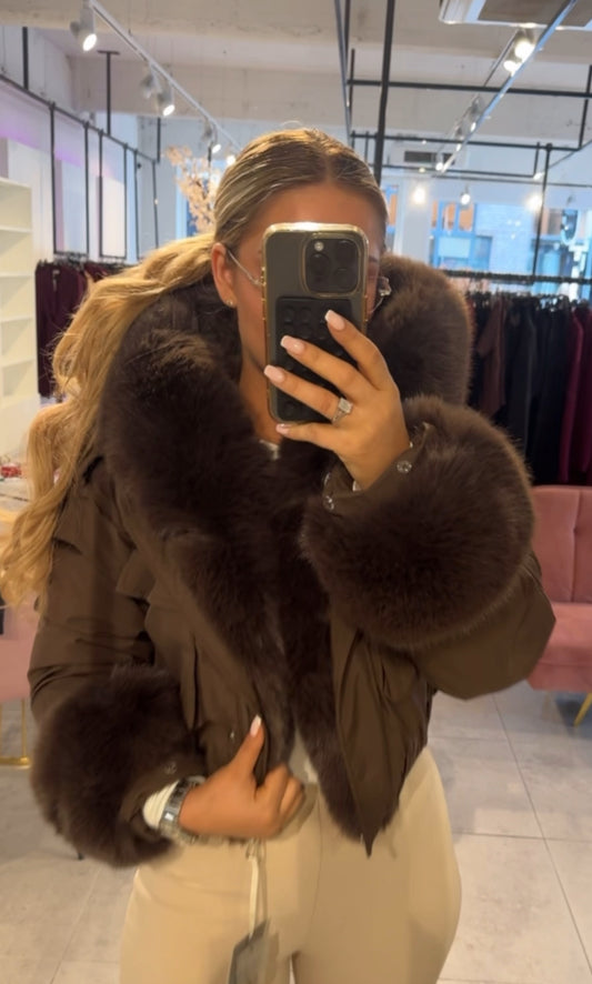 Lara Jacket - Brown