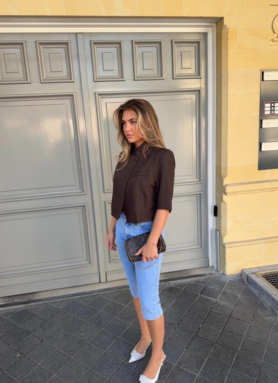 Leyla Blazer - Brown