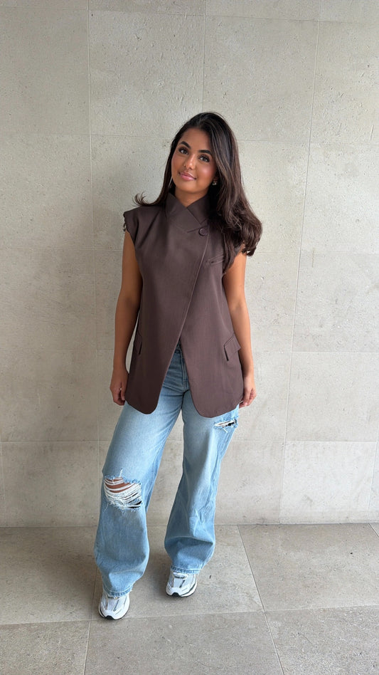 Lara Gilet - Brown
