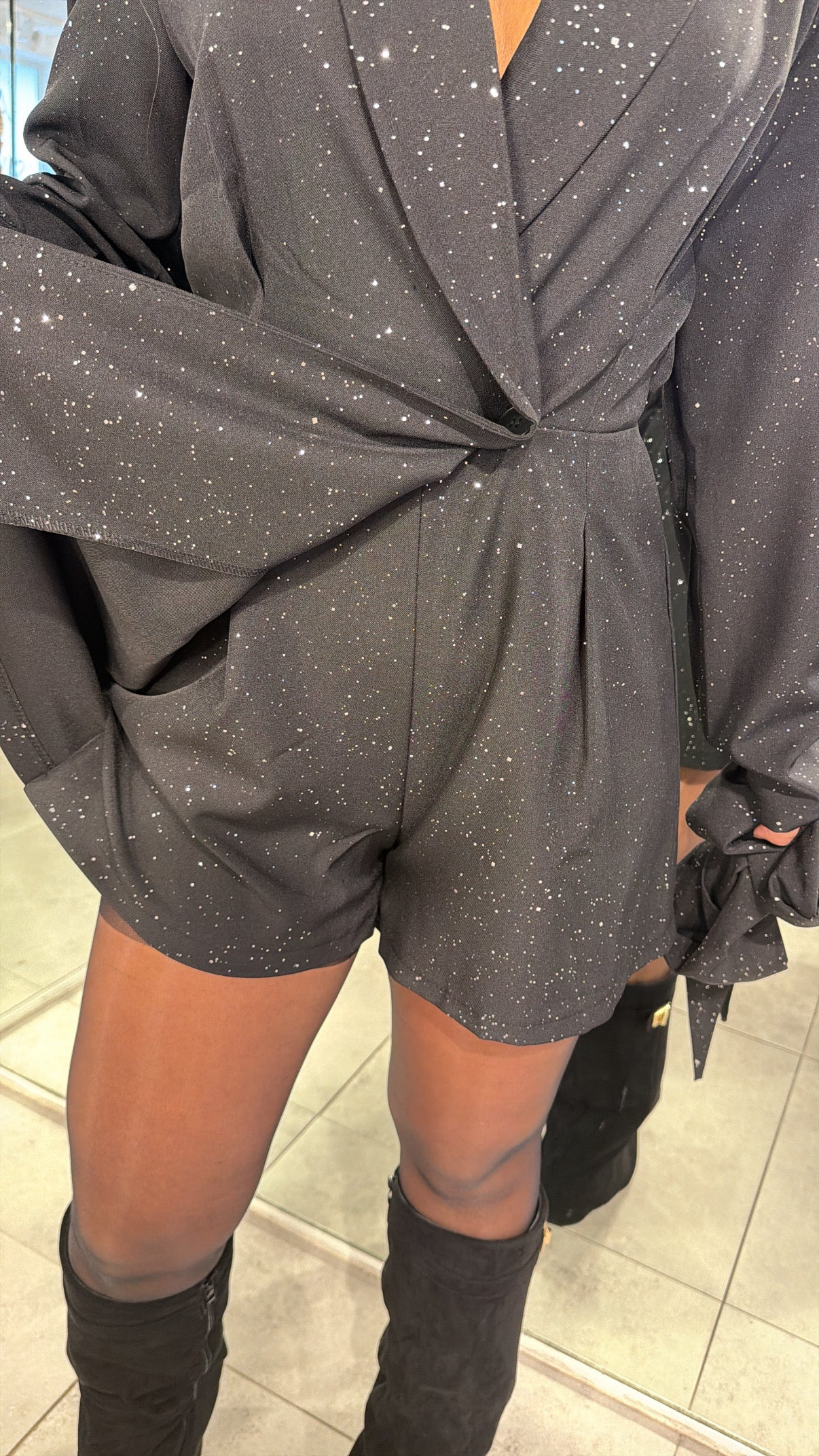 Yara Playsuit - Black