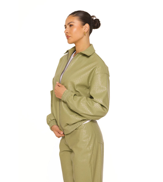 Bomberjacket woven - Khaki